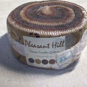 Moda Pheasant Hill Jelly Roll - Brown, Tan, Cream
